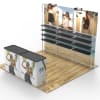 10 X 10ft Trade Show Booth with Full Shelving- Malvados
