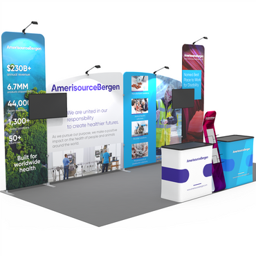10x20 Trade Show Booth - Amerisource