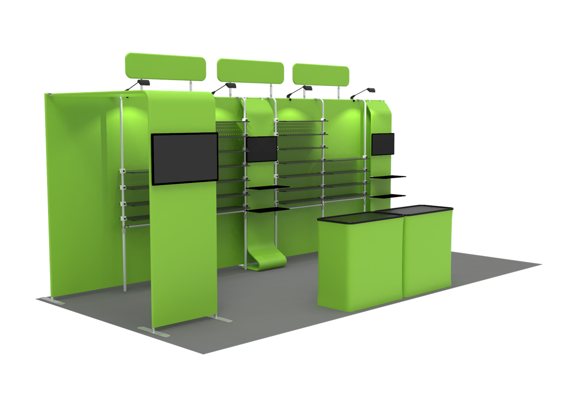 10 X 20 Ft Big Fabric Booth - Armstrong