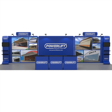 10 x 30 ft Trade Show Display - Power Lift