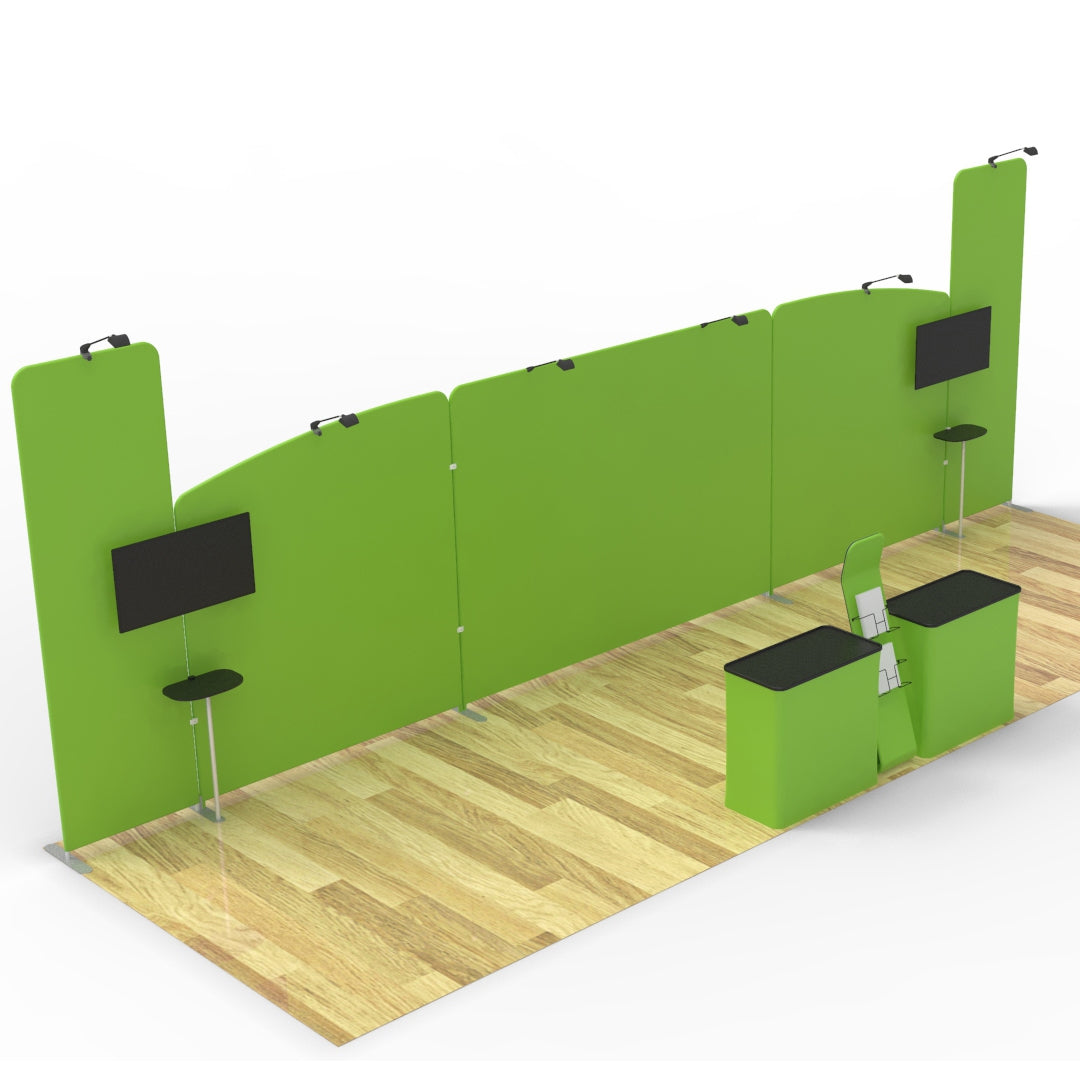 10 x 30ft Trade Show Display Booth - Amerisource