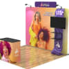 10x10ft Big Fabric Trade Show Display and Monitor Stand