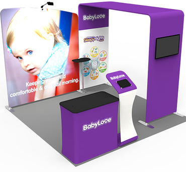 10 X 10ft Fabric Plus Bridge Display