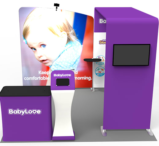 10 X 10ft Fabric Plus Bridge Display