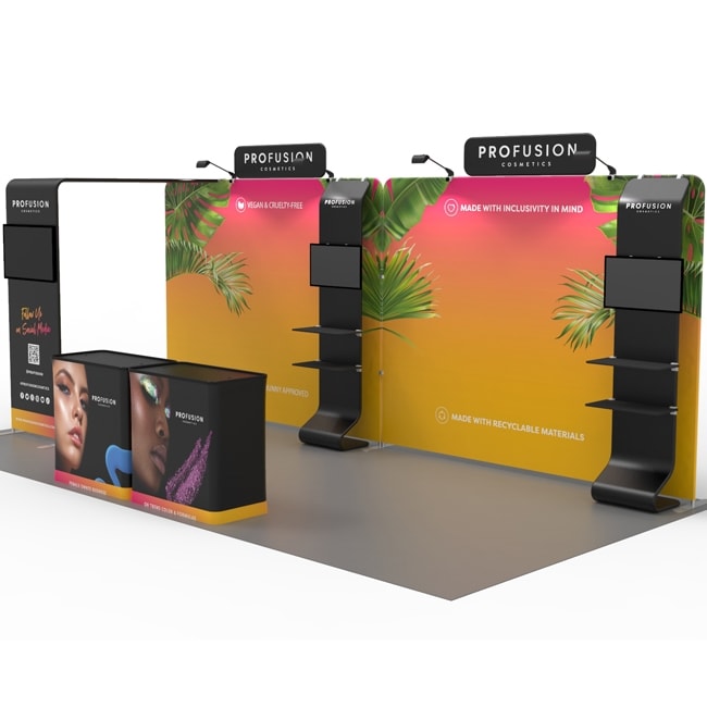 20ft Big Fabric Bridge Trade Show Display