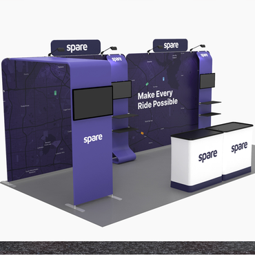 20ft Big Fabric Bridge Trade Show Display