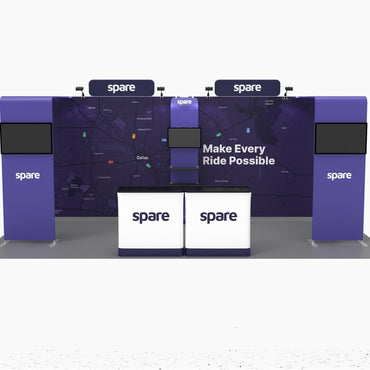 20ft Big Fabric Double Bridge Trade Show Booth