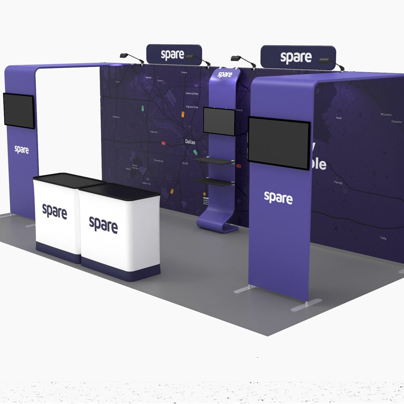 20ft Big Fabric Double Bridge Trade Show Booth