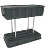 10 X 10 ft. Bridge with Shelving and Monitor Stand with Header