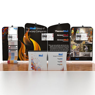 10 X 20ft Big Fabric Media Trade Show Booth Kit 5