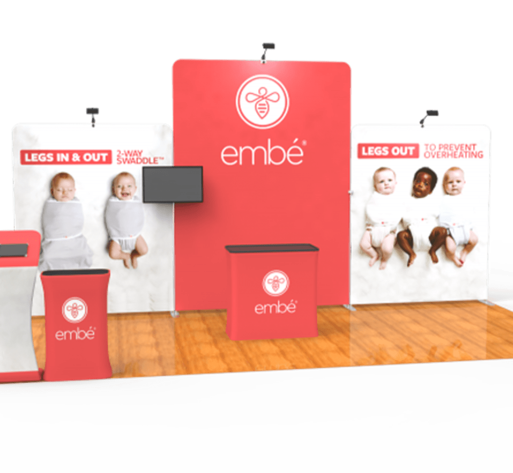 10 X 20 Ft Tension Fabric Display Embe