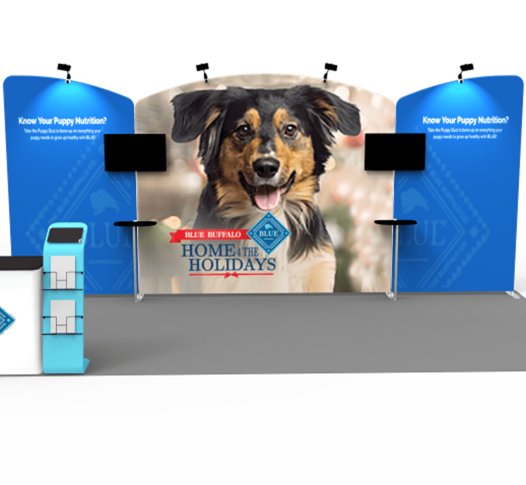 10 X 20 Ft Tension Fabric Display LA