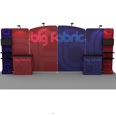 10 X 20 Ft Big Fabric Trade Show Booth kit 2