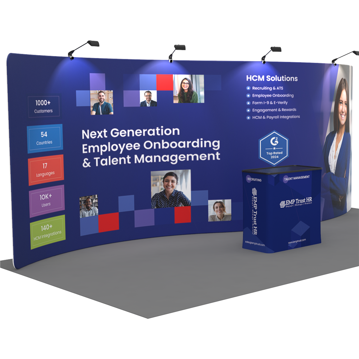 10 X 20 Ft Tension Fabric Display Streets