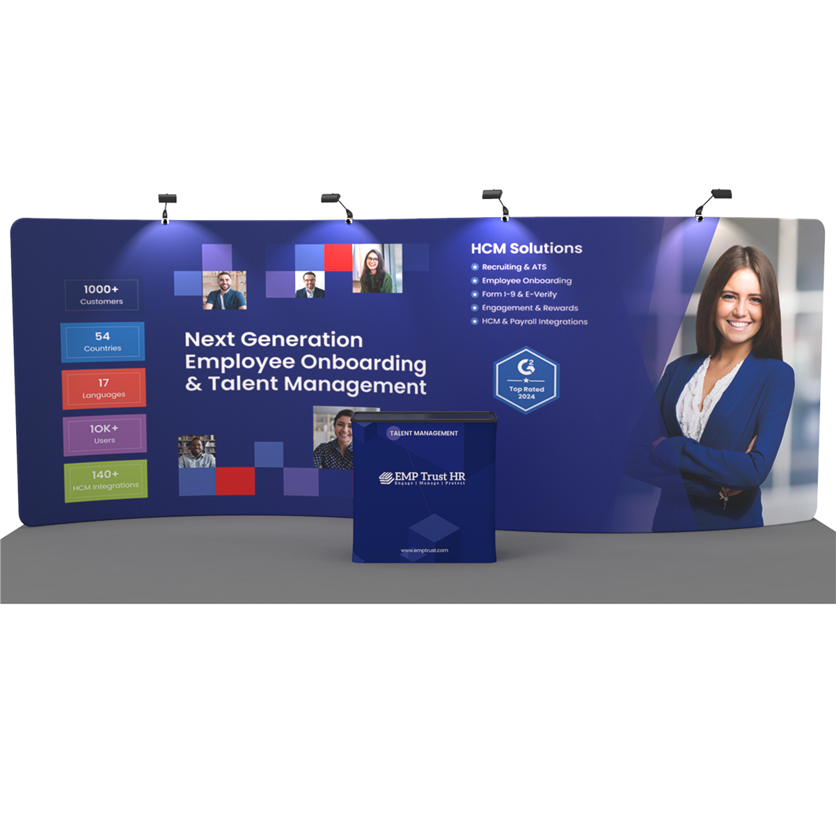 10 X 20 Ft Tension Fabric Display Streets