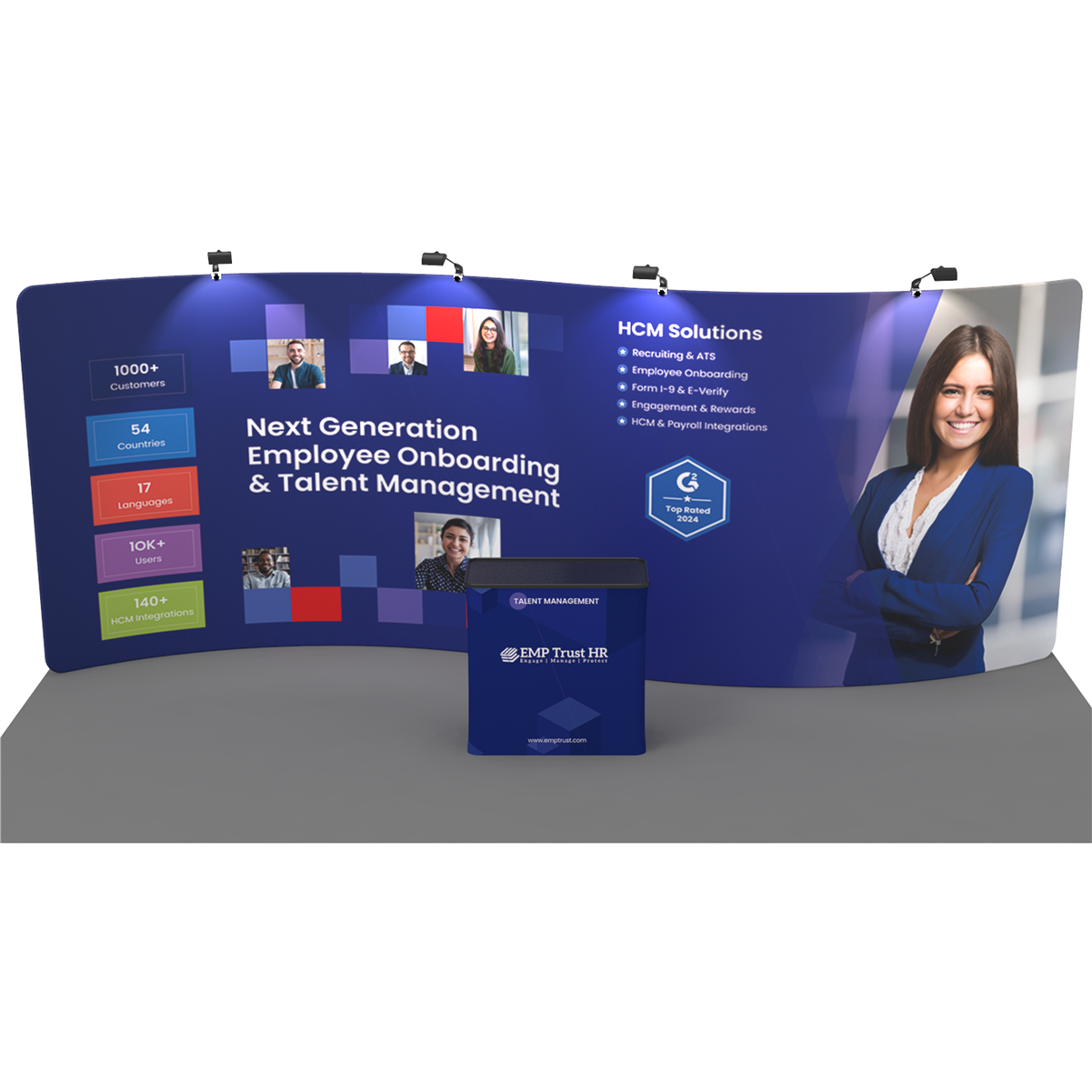 10 X 20 Ft Tension Fabric Display Streets