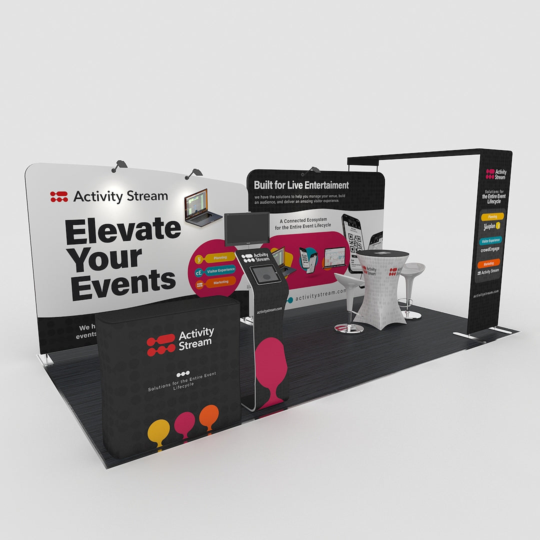 10 X 20 Ft Tension Fabric Display Thermos
