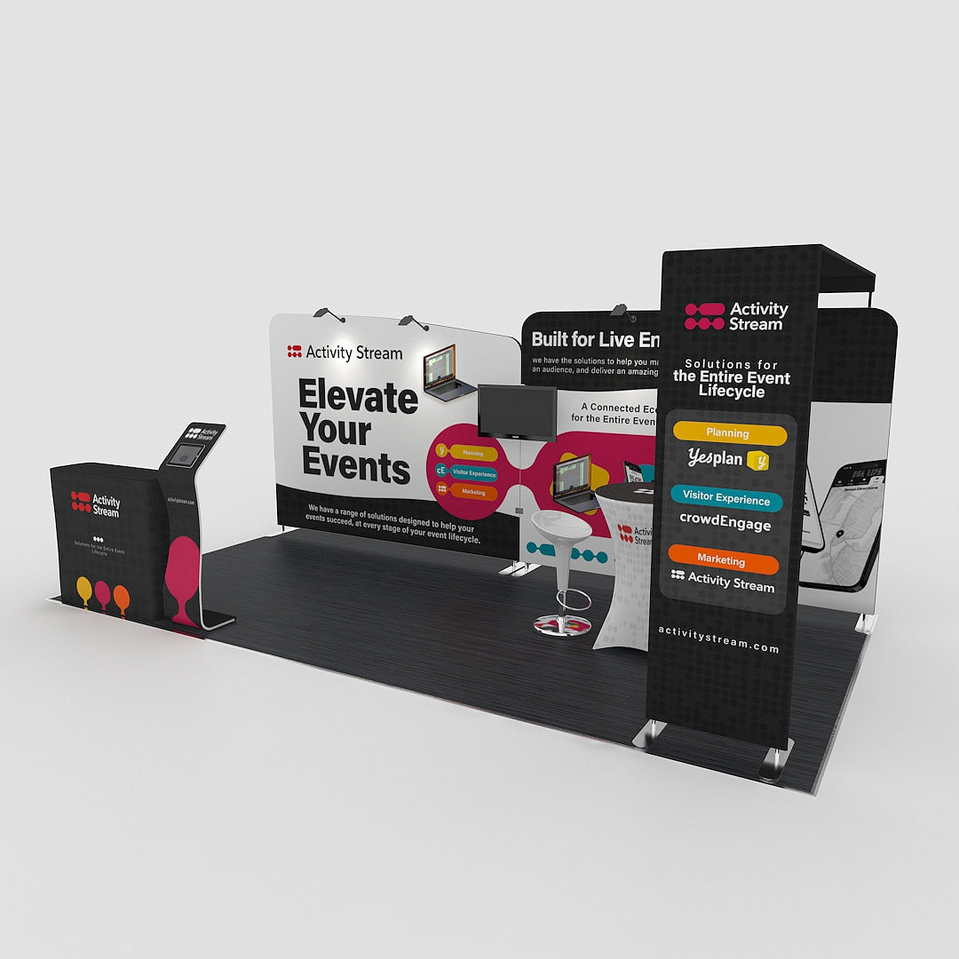 10 X 20 Ft Tension Fabric Display Thermos