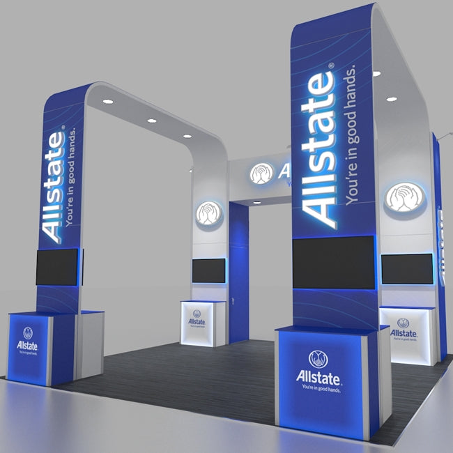 Custom Trade Show Display - All State