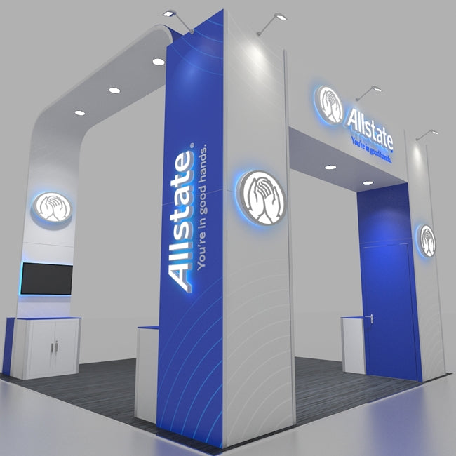 Custom Trade Show Display - All State