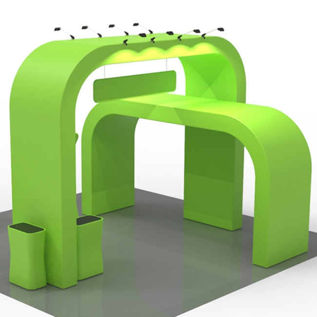 20 X 20 Big Arch Trade Show Booth - 12ft Tall