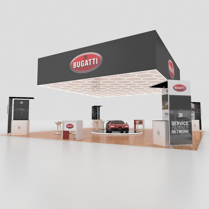 Custom Trade Show Booth - Bugatti