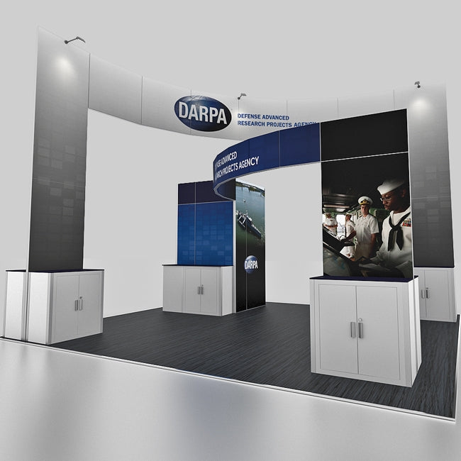 Custom Trade Show Booth - Darpa