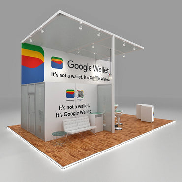 20 X 20 Modular Trade Show Booth - Google Wallet