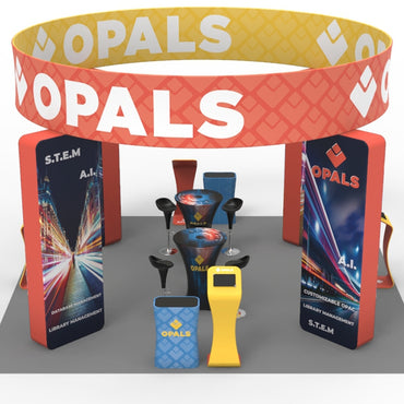 20 X 20 Trade Show Exhibit Booth- Opal