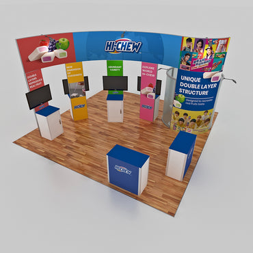 Custom Trade Show Booth - High Chew