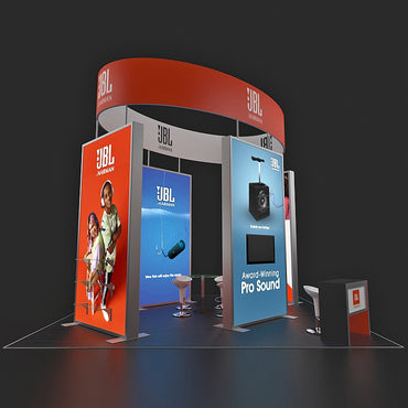 Custom Trade Show Booth - JBL