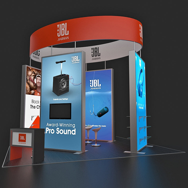 Custom Trade Show Booth - JBL