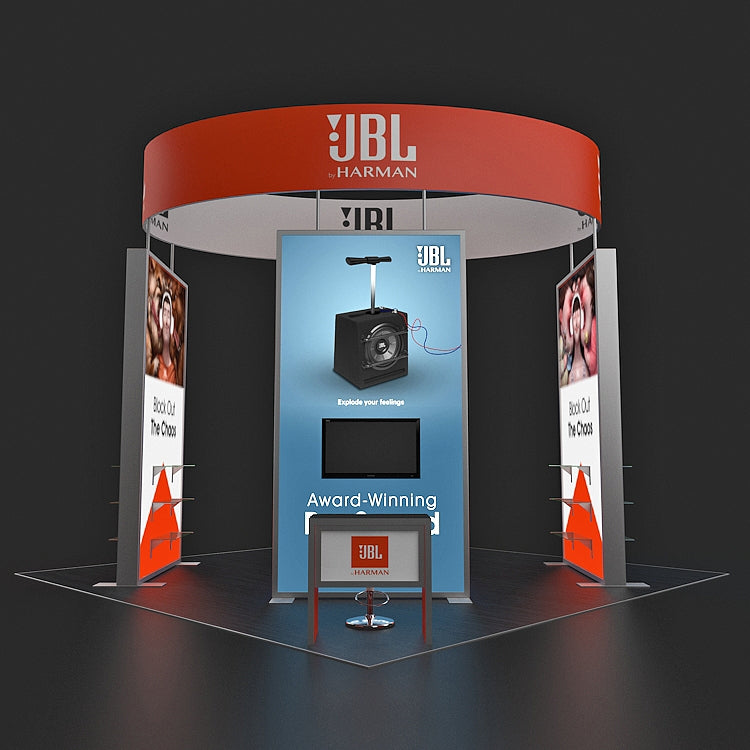 Custom Trade Show Booth - JBL