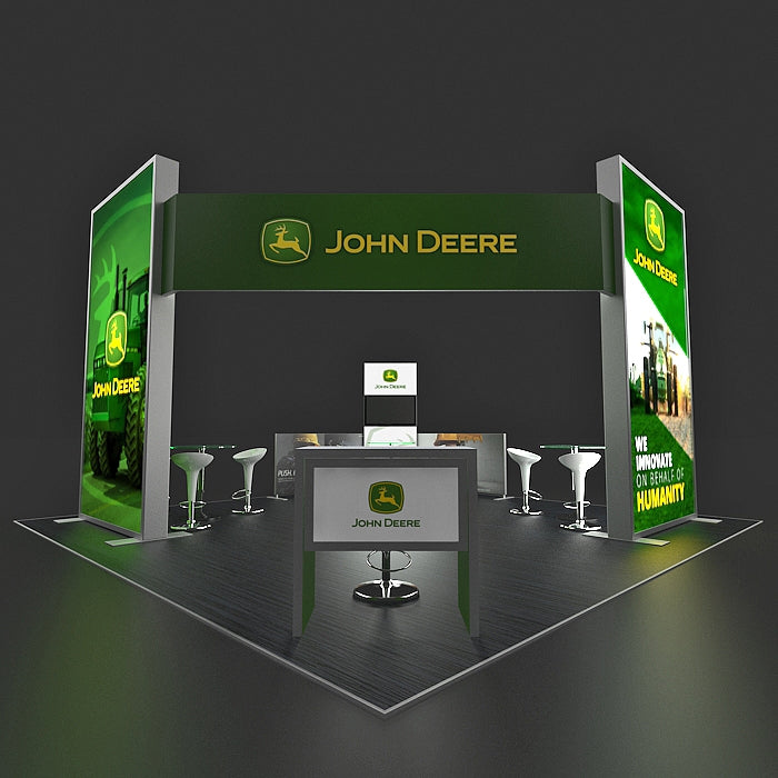 Custom Trade Show Booth - John Deere