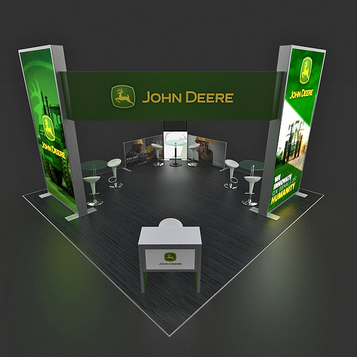 Custom Trade Show Booth - John Deere