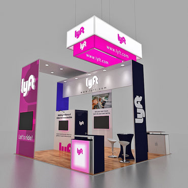 Custom Trade Show Booth - Lyft