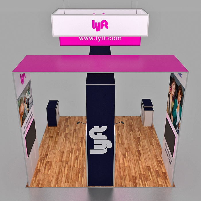Custom Trade Show Booth - Lyft