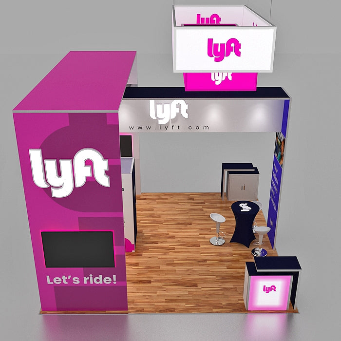 Custom Trade Show Booth - Lyft