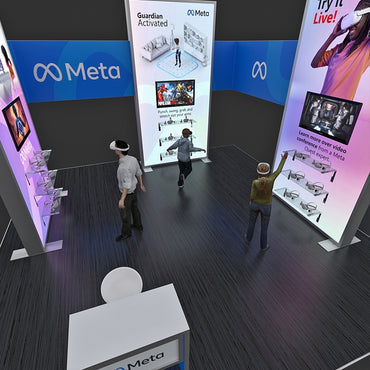 Custom Trade Show Booth - Meta
