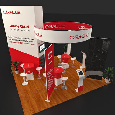 20 X 20 Ft Trade Show Booth - Oracle