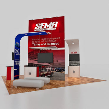 Custom Trade Show Booth - SEMA