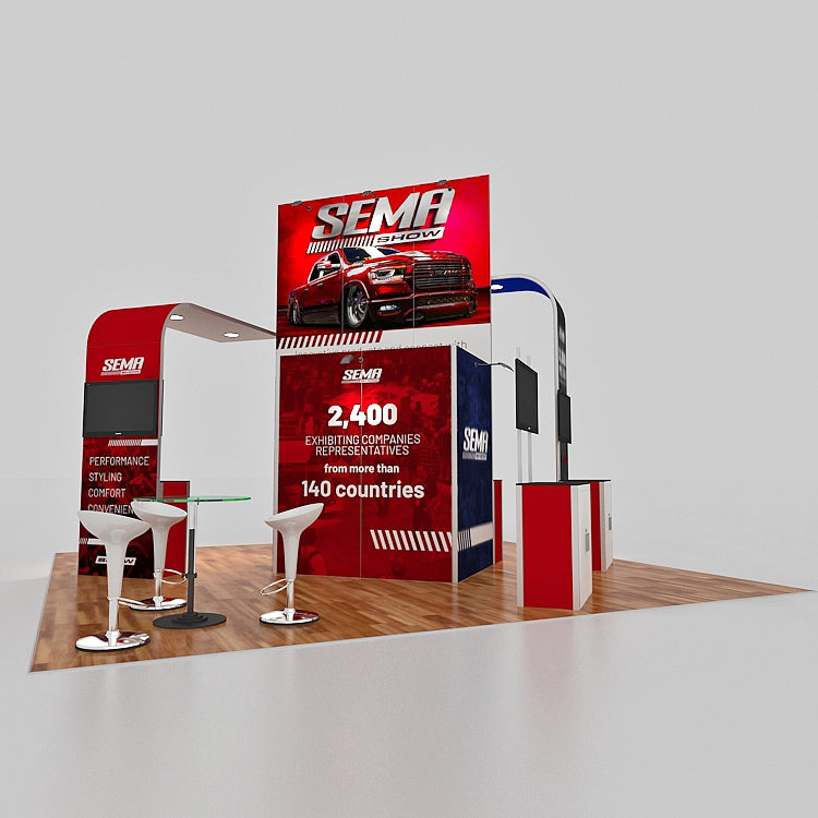 Custom Trade Show Booth - SEMA