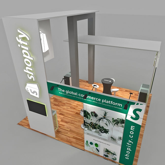 Custom Trade Show Display - Shopify
