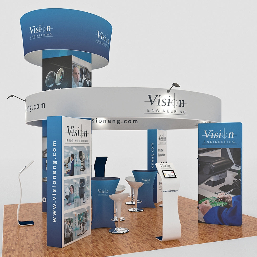20 X 20 Tower Trade Show Booth - Vision