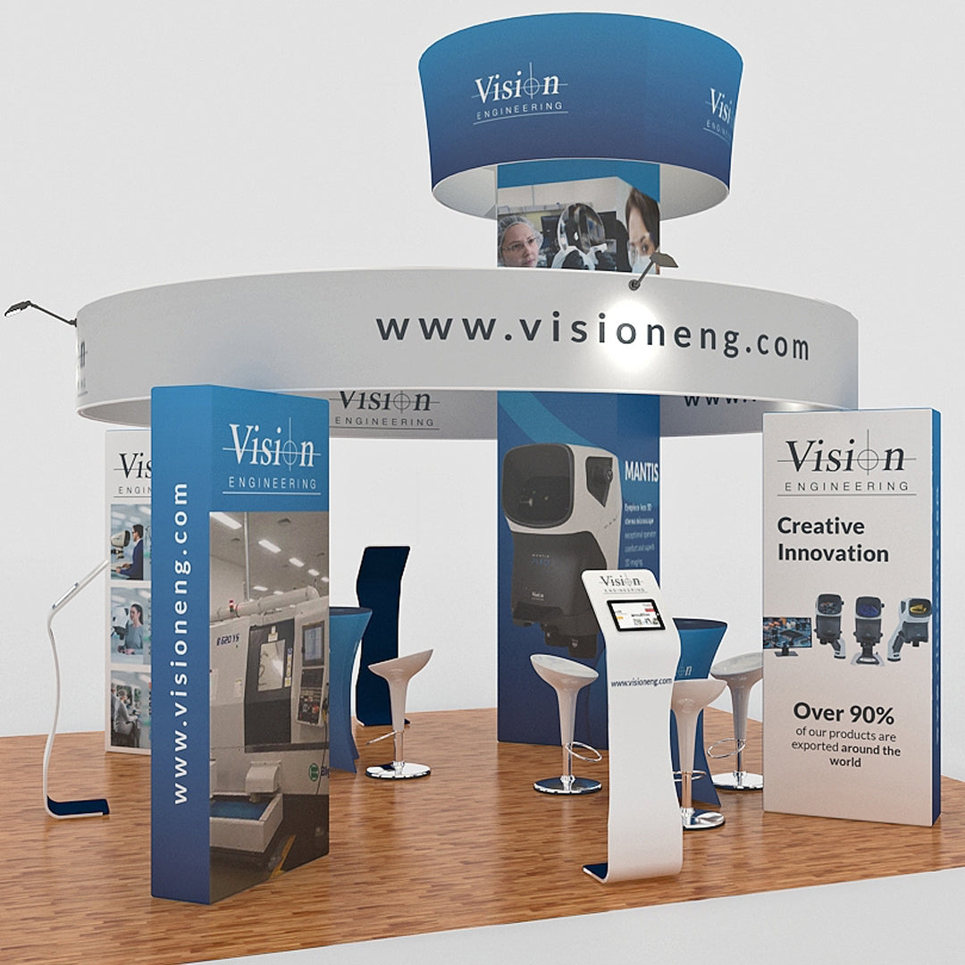 20 X 20 Tower Trade Show Booth - Vision
