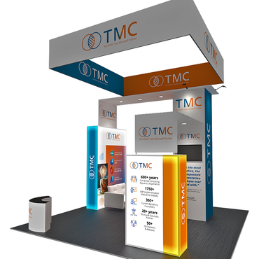 20 X 20 Backlit Trade Show Booth Display- TMC