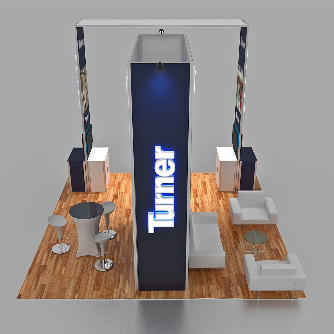 Custom Trade Show Display - Turner Construction