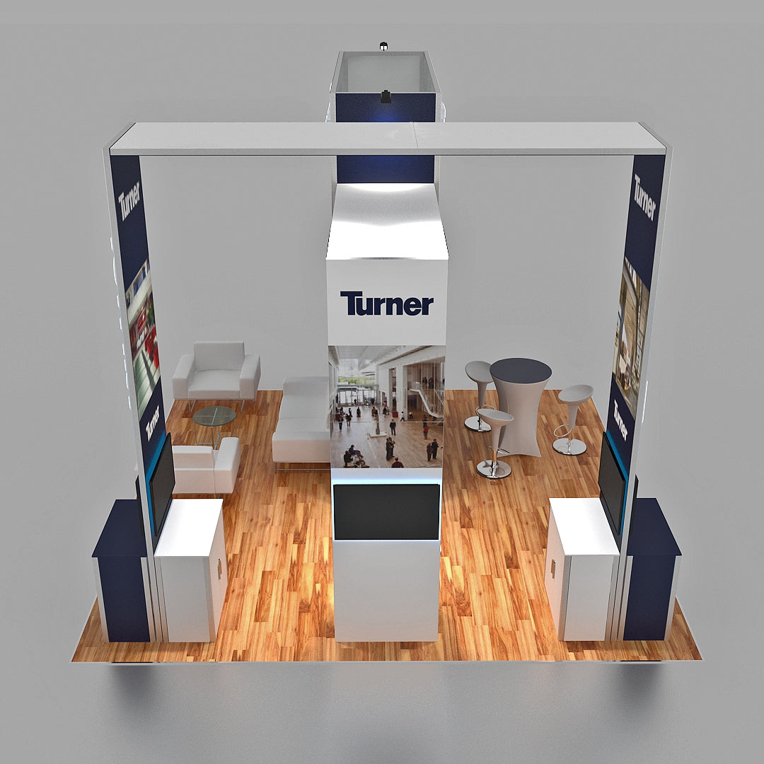 Custom Trade Show Display - Turner Construction