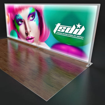 20ft Color Wave Trade Show Booth