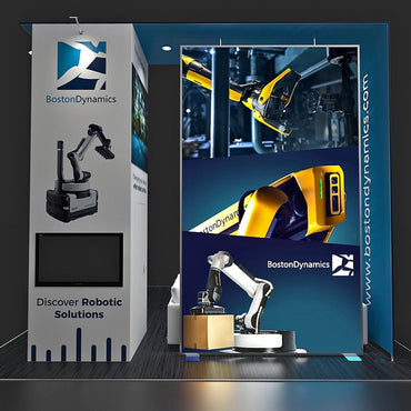 20 X 20 Custom Trade Show Booth - Boston Dynamic